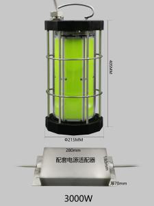 Quality Powerful 3000W LED COB Chip Underwater Fishing Light Ideal for Night Fishing on Offshore Boats and Deep Sea Fishing wholesale