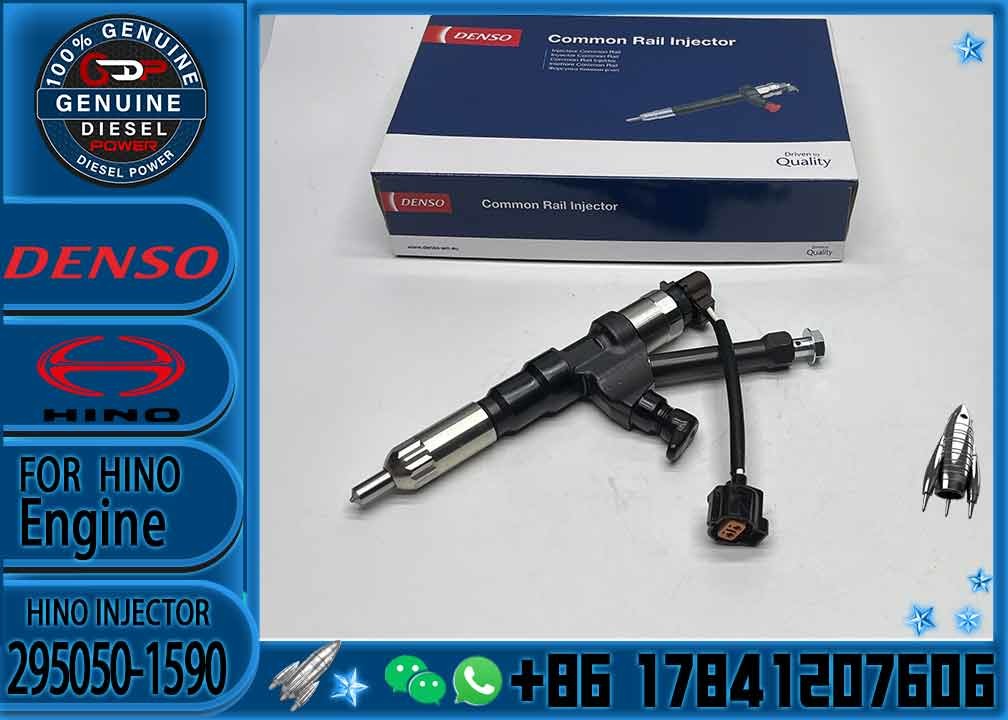 Nine Brand High Quality 295050-1590 Tested Diesel Injector 295050-1590 Injector 23670-E0590