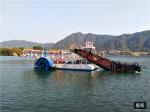 Lake Cleaning 15CBM Aquatic Weed Harvester Water Grass Harvesting Machine