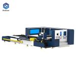 1500W Metal Tube / Plate Fiber High Speed Laser Cutting Machine