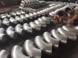 Quality Forged Butt Weld Tube Fittings 14&quot; SCH 120 В90 ASTM A234 GR.WP91 ASME B16.9 wholesale