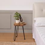 44cm Height Vanity Solid Wood Coffee Tables 29.5 Width For Living Room