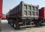 Automatic Sinotruk Howo Dump Truck , Commercial 10 Wheeler Dump Truck