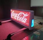 P5 Outdoor Taxi Roof Led Display Full Color Tube Chip Color All Weather Working