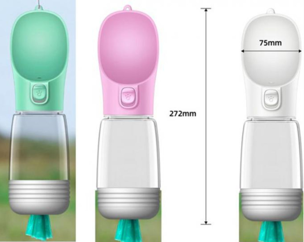Eco Friendly Dog Travel Water Bottle Leakproof Portable Dog Water Bottle