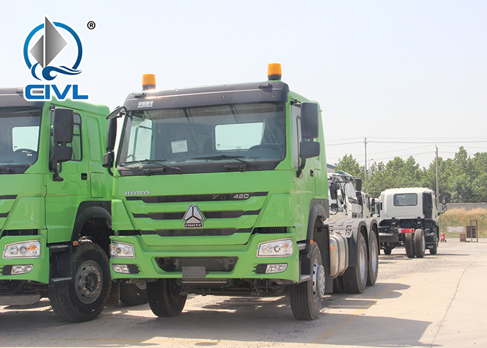 SINOTRUK Prime Mover Truck 6X4 Tractor Truck Euro 2 336HP Tractor Truck 10 Wheels Color Option