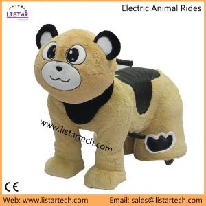 Quality Wholesale Motorized Plush Riding Animals Happy Rides On Animals Parent Animal Ride for Kid wholesale