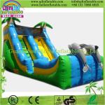 strong colored inflatable slide,pvc promotion giant inflatable slide for sale