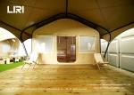 Winter Safari Yurt House Luxury Glamping Tents With Private Bathroom
