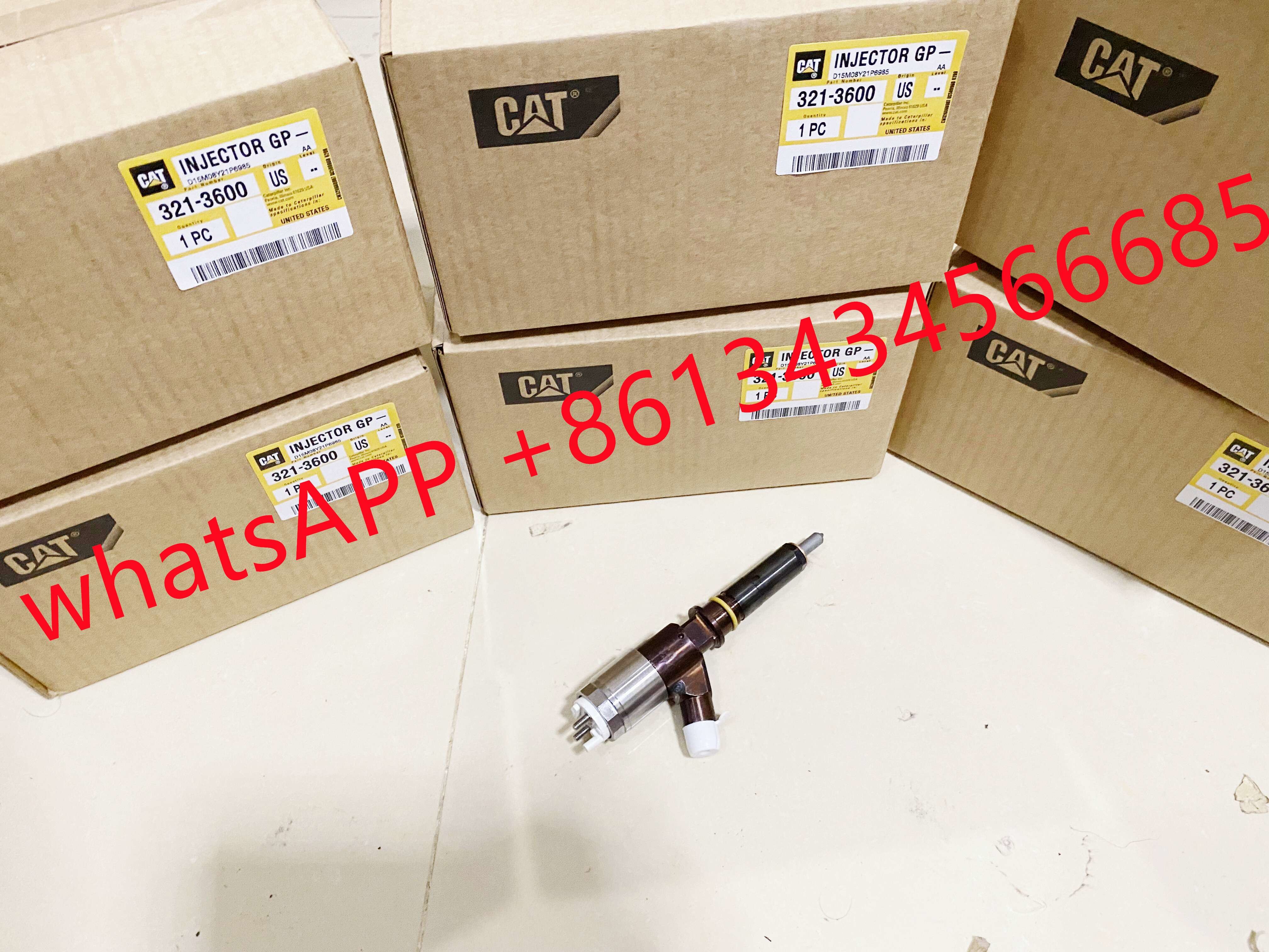 Genuine Common Rail Fuel Injector C6.6 2645A753 3213600