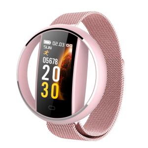 Quality E99-2 Mesh Stainless Steel Band Smart Watch Multifunctional Sport LED Digital Bracelet wholesale