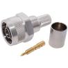 Buy cheap N Type Straight Crimp Male 50 Ohm LMR-400 RF Connector from wholesalers