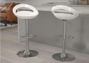 Quality Height Adjustable Rotating Counter Stools Breakfast Modern Minimalist PP Bar Chair wholesale