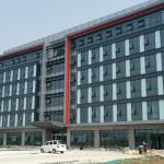 Hospital Building Aluminum Glass Curtain Wall Facade Modern Design