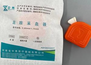 Quality Disposable Heel Incision Device 0.85mm/1.75mm Heel Blood Collection Device wholesale