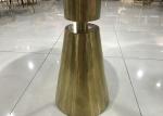Anti Permeation 80cm Stainless Steel Marble Coffee Table