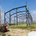 Industrial Low Carbon Steel Structure Hangar Factory Prefabricated Building