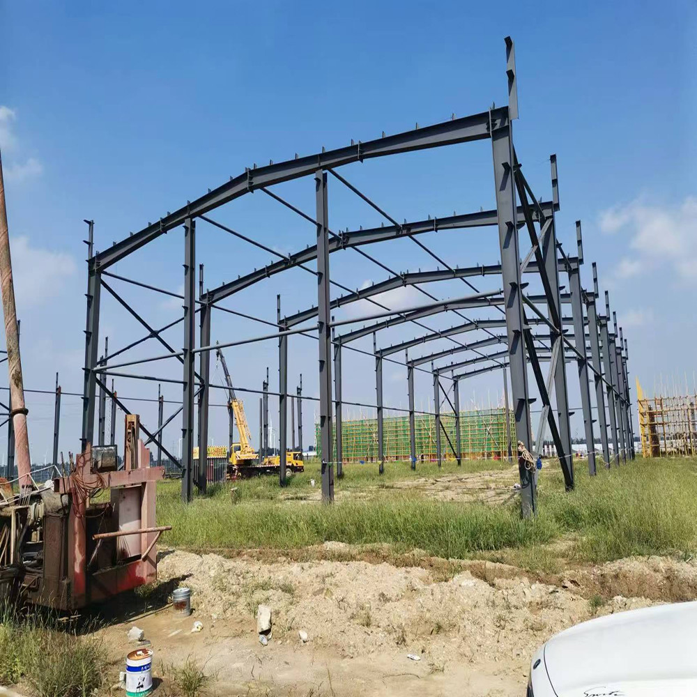 Prefabricated Steel Structure Factory Building Steel Frame House Construction