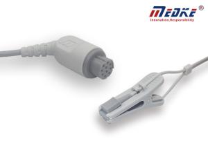 Quality Gray 10ft 10pin Animal Datex Ohmeda Veterinary Spo2 Sensor wholesale