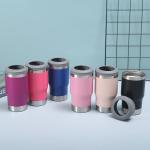 Stylish 360ml Personalized Insulated Beer Can Holder Double Wall Stainless Steel