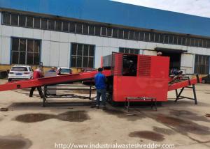 China Rotary Blades Recycling Plastic Waste Shredder With 8P Motor on sale
