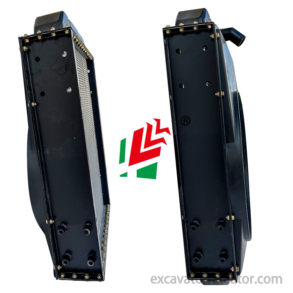 Weichai K4105 Elevated Upper Middle And Lower Left Straight DF45 Engineering Machinery Radiator Mechanical Cooler Access