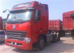 ZZ4257N3247N1B 60-70 Tons Tractor Trailer Truck With D12.38 380HP Engine 11.596L