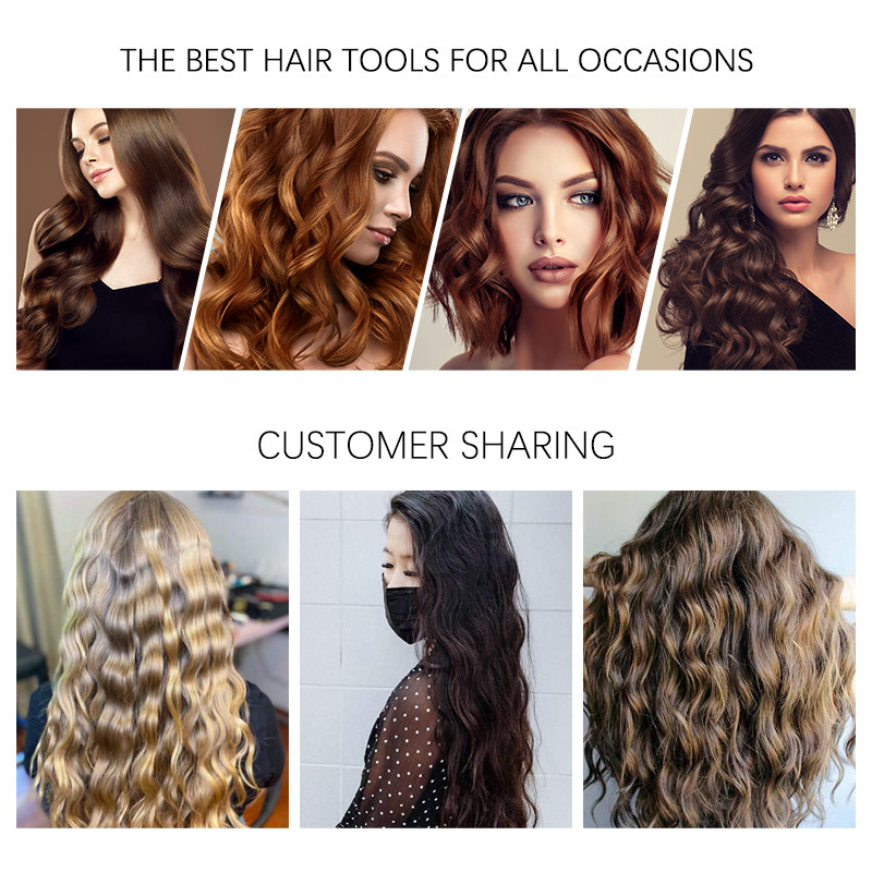 Ceramic Plate Triple Barrel Waver Hair Styling Tools Curling Iron Wand