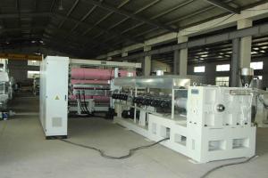 Quality Automatic Polyethylene Geocell PE Sheet Extrusion Line High Efficiency wholesale
