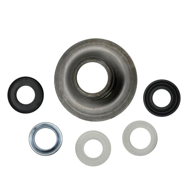 127mm Iron Bearing Housing For Conveyor Roller Handling Equipment Parts End Cap