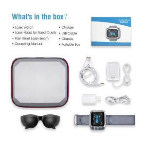 China Low Level Red Light Cold Laser Therapy Watch Reduce Pain For Joint Wound on sale