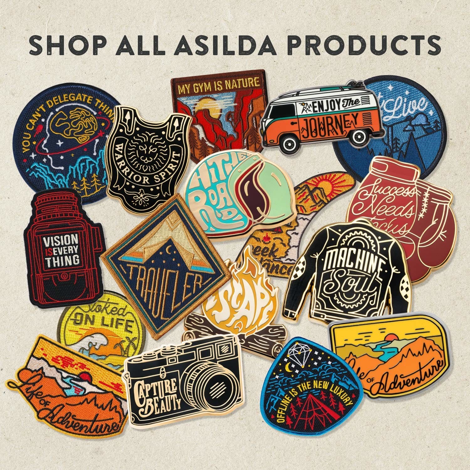 Jacket Custom Iron On Patches Embroidery Fabric Sew On Badges
