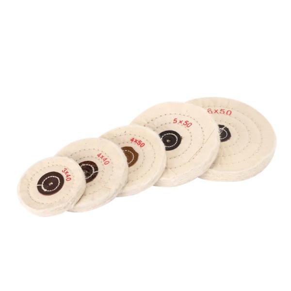 Dental Lab Polishing Buffing Cotton Wheel Abrasive Material Dental Buffing