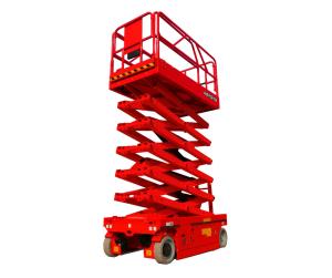 Quality 14m Small Electric Scissor Lift 45ft Height Lift Four Wheel Drive GETAS1212 wholesale