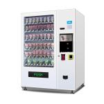 Capacity Metal Plate Cup Noodles Vending Machine 500W Cash Card Payment