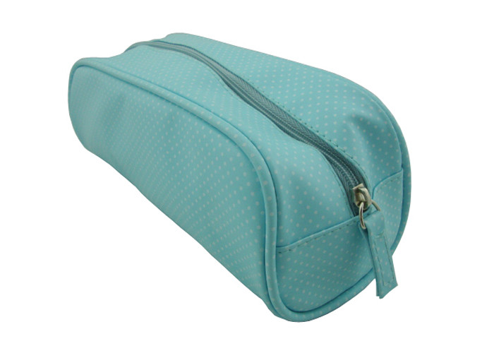 Fresh Polka Dot Pattern Travel Bag Organizer With Good PU Material