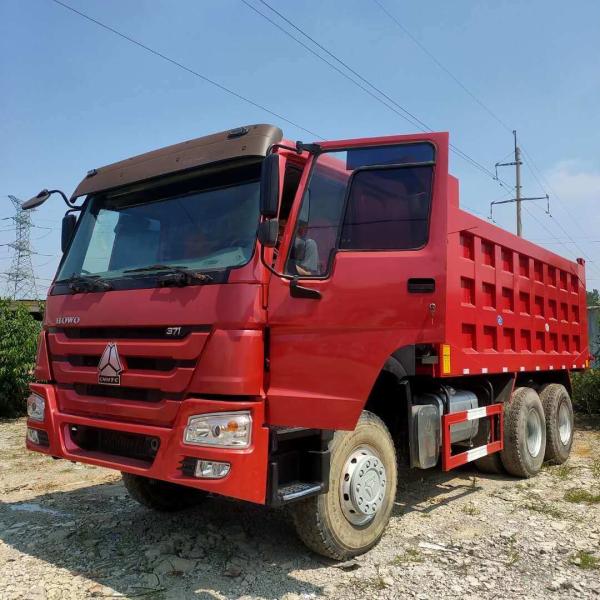 Used HOWO 371HP 10 Tires Dump Truck on Sale, Secondhand Sinotruk 6× 4 Tipper