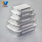 2lb 220*160*50mm Aluminum Food Storage Containers