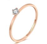 Fashion Jewelry Diamond Wedding Rings Stainless Steel Diamond Ladies Ring 24K