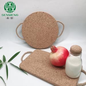 Quality Eco-Friendly Wood Coasters Mats Home Hot Pot Cork Placemats wholesale