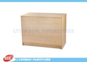 Quality Durable Wooden Store Cash Counter / Checkout Counter For Sale , Printing Logo wholesale