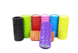 Quality ISO9001 EVA Yoga Exercise Equipment Anti Fatigue Yoga Foam Roller wholesale