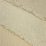 New fashion super soft sherpa fleece Lamb fur fabric / polyester knitted fleece