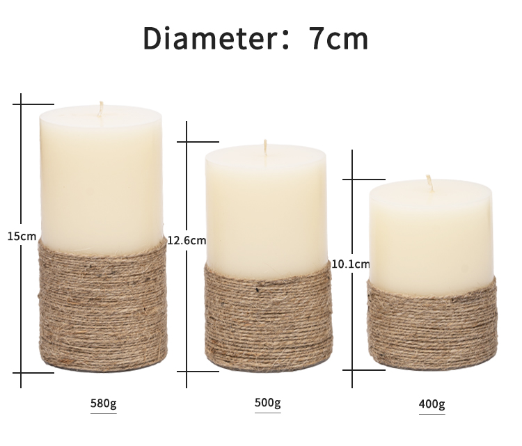 Handmade White Natural Soy Wax Candle Products Custom Scented Candle