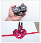 1L Capacity CE Certified Outdoor Heart Type Double Shaft Double Pulley for