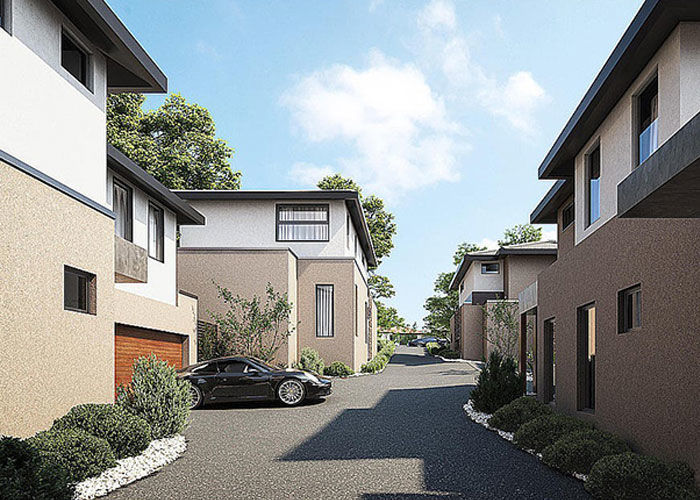 Australian Standard Prefab Contemporary Modular Build A Light Guage Steel Frame House