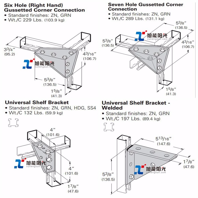 Carbon Steel Corner Brace Bracket for Furniture Table Leg Joist Connecting Support