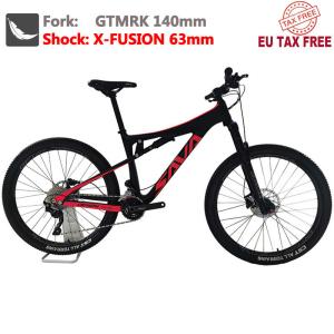 Quality 14kg Carbon Mountain Bikes , 27.5 DH Full Suspension Mtb Bike wholesale