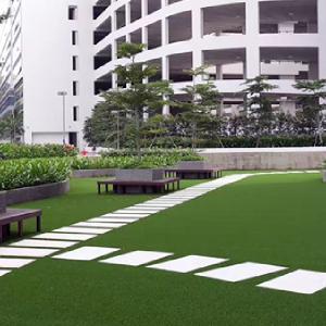 Quality Ultimate Garden Turf Grass Mat Drainage Capacity 18 Stitches Pe/Pp wholesale