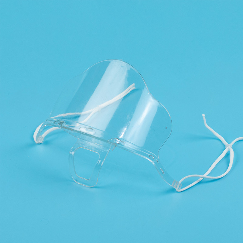 13.1G Hygiene Thick Transparent Plastic Face Cover